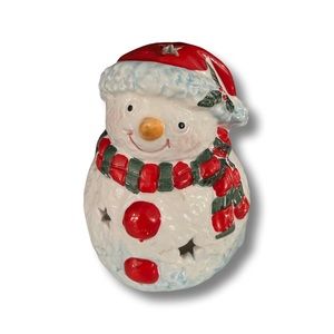 Snowman Candle holder